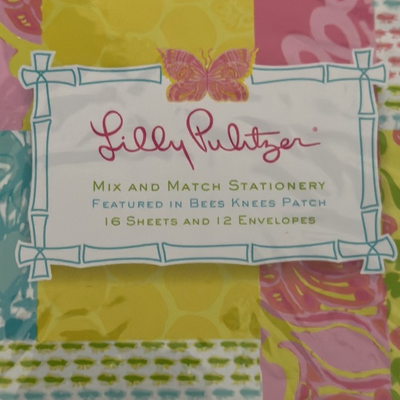 BNWT Lilly Pulitzer notecards and colored pencils rare and HTF - Picture 3 of 13